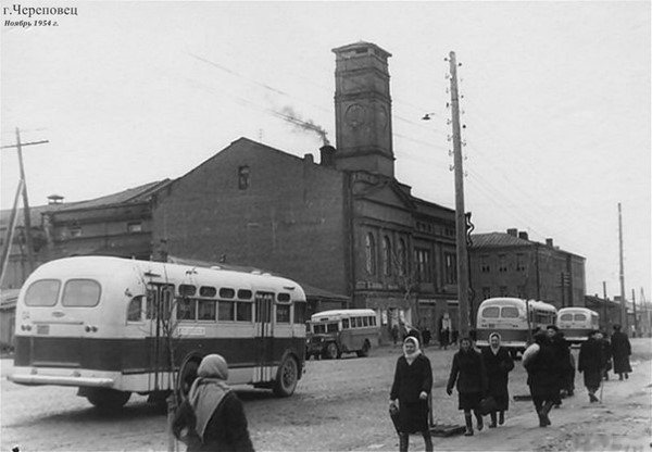 г. Череповец в ноябре 1954 г.